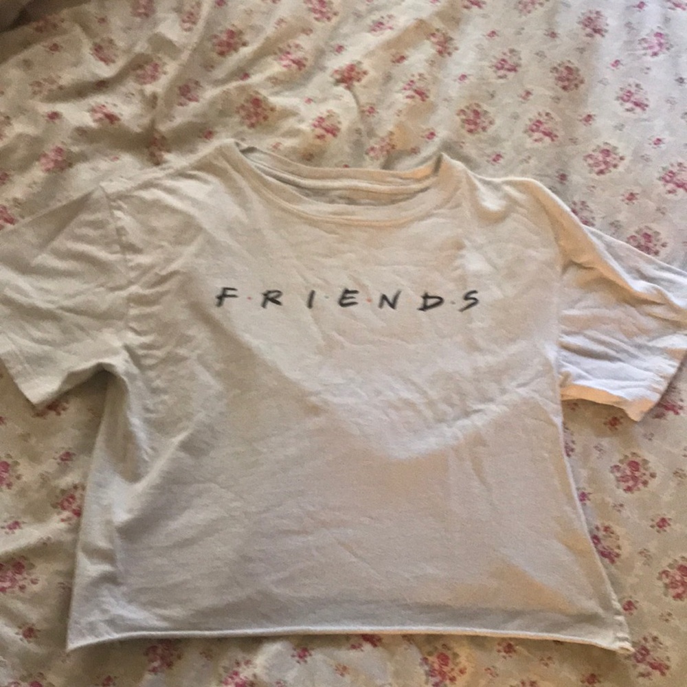 F•R•I•E•N•D•S crop top